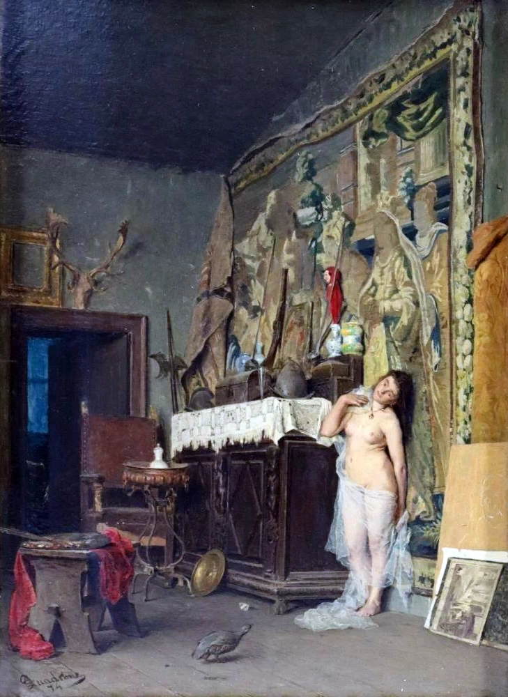 La modella dell'artista